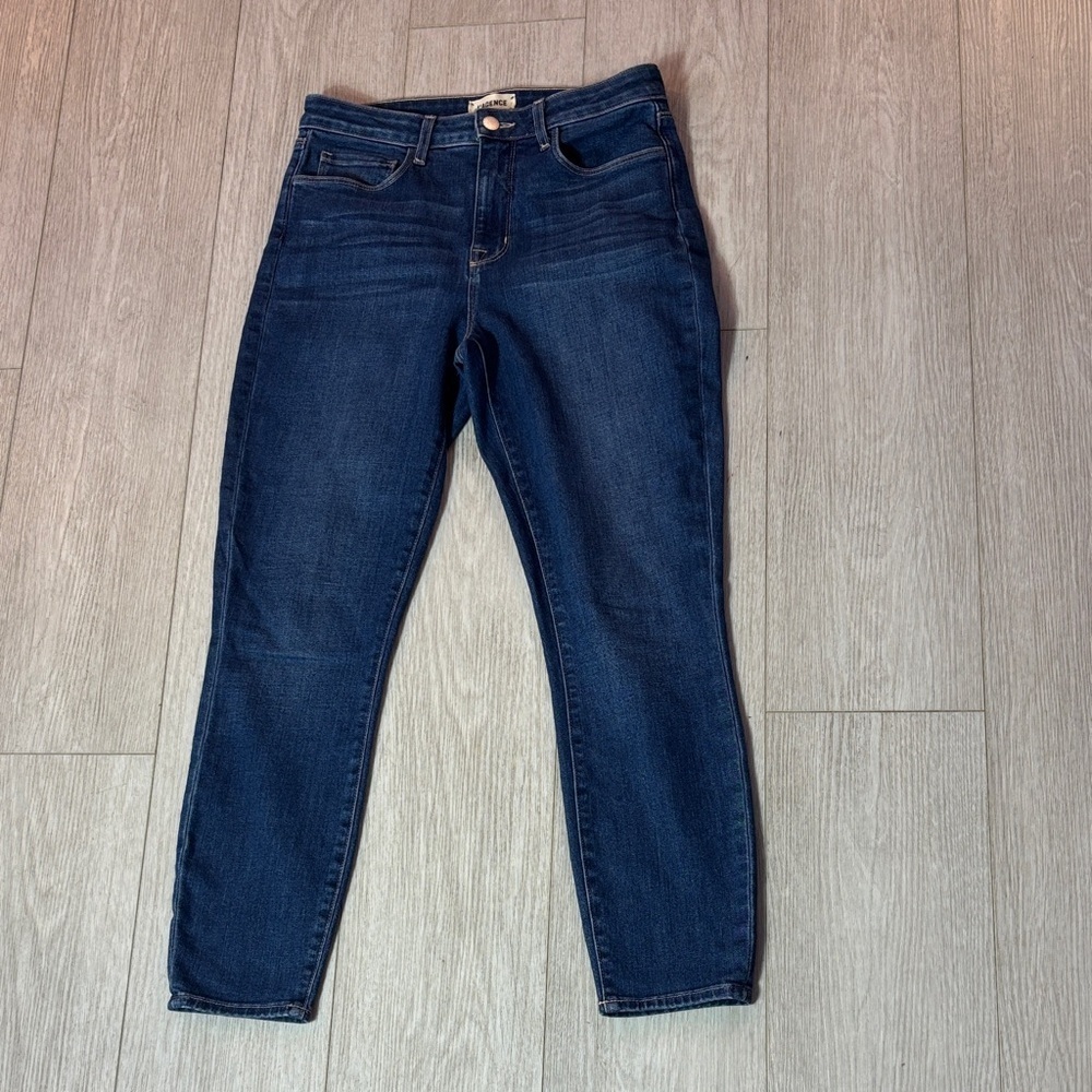 L’agence margot high rise skinny in byers blue size 28